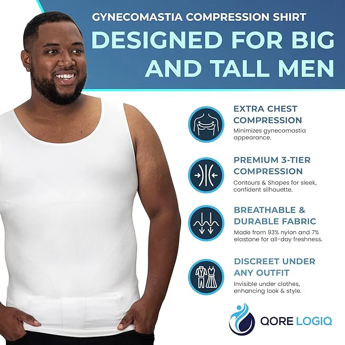 Compression Shirt Tank Top | Tall Length | 3 Pack - Image 10