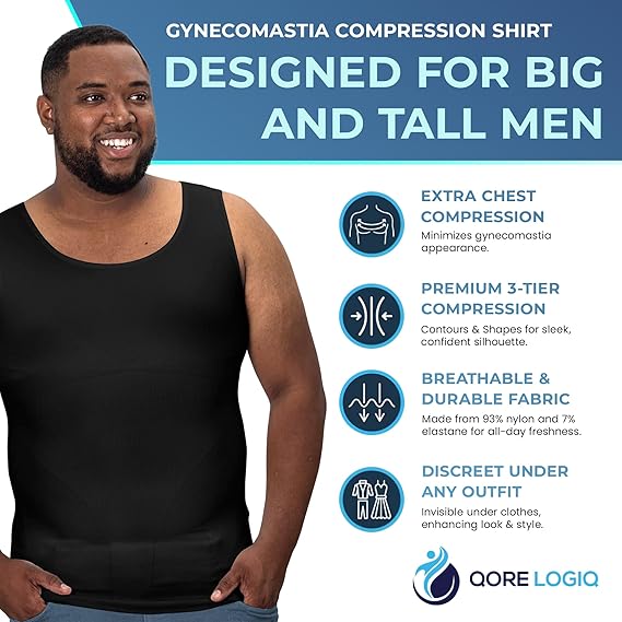 Compression Shirt Tank Top | Tall Length | 3 Pack - Image 4