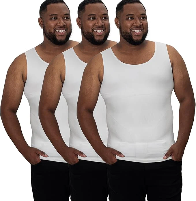 Compression Shirt Tank Top | Tall Length | 3 Pack - Image 8