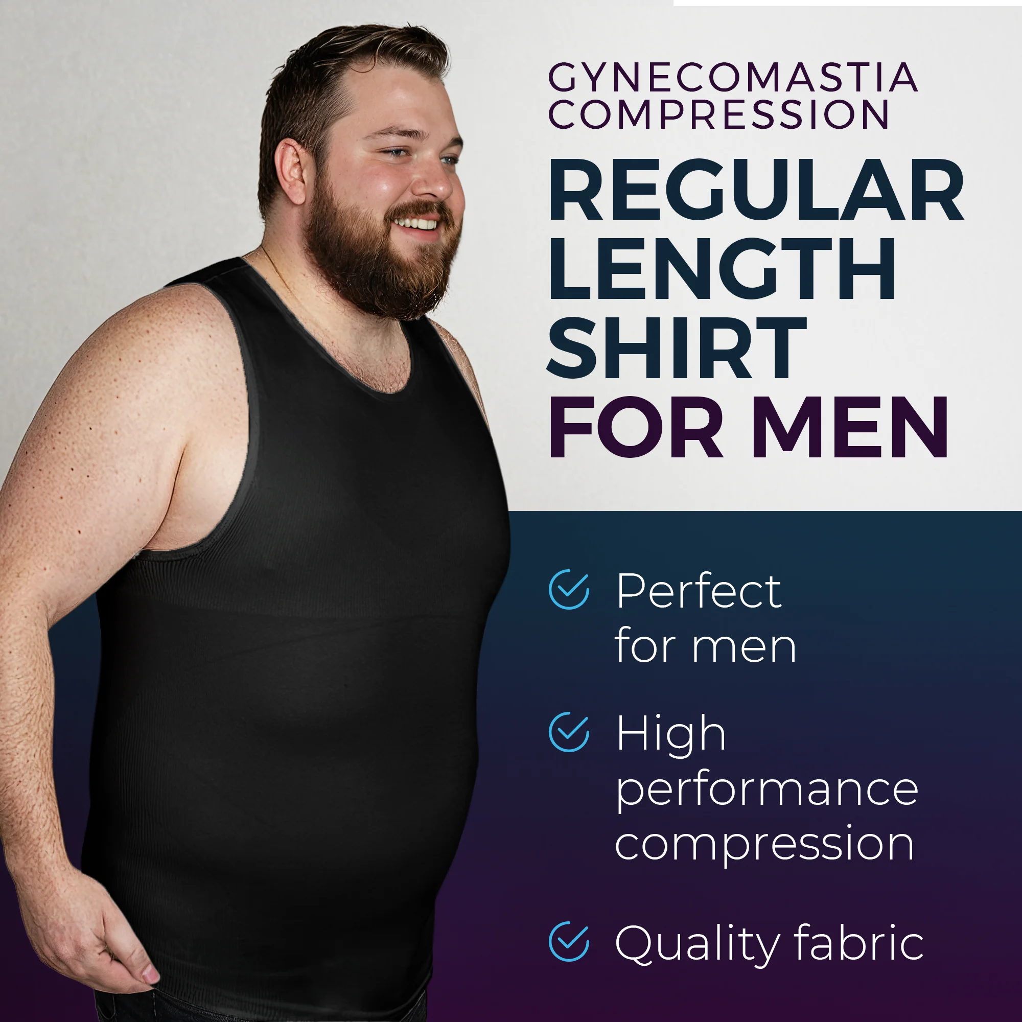 Compression Shirt Tank Top | Regular Length | 3 Pack - Image 10