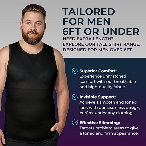 Compression Shirt Tank Top | Regular Length | 3 Pack - Image 12