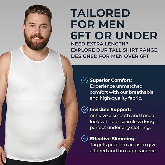 Compression Shirt Tank Top | Regular Length | 3 Pack - Image 4