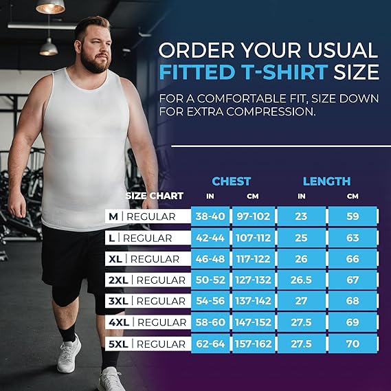Compression Shirt Tank Top | Regular Length | 3 Pack - Image 5