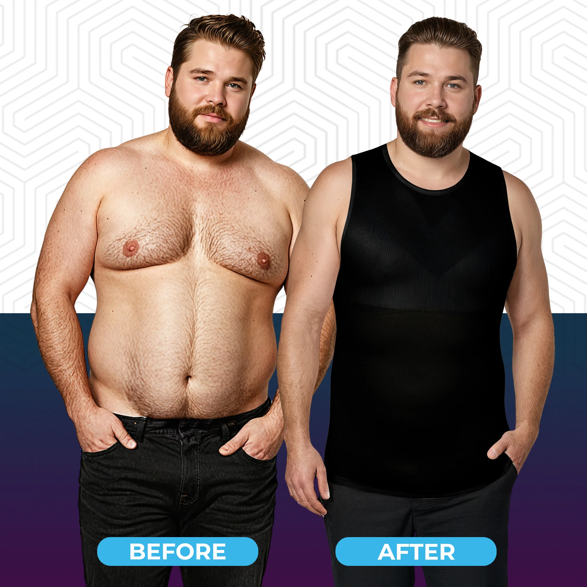 Compression Shirt Tank Top | Regular Length | 3 Pack - Image 8