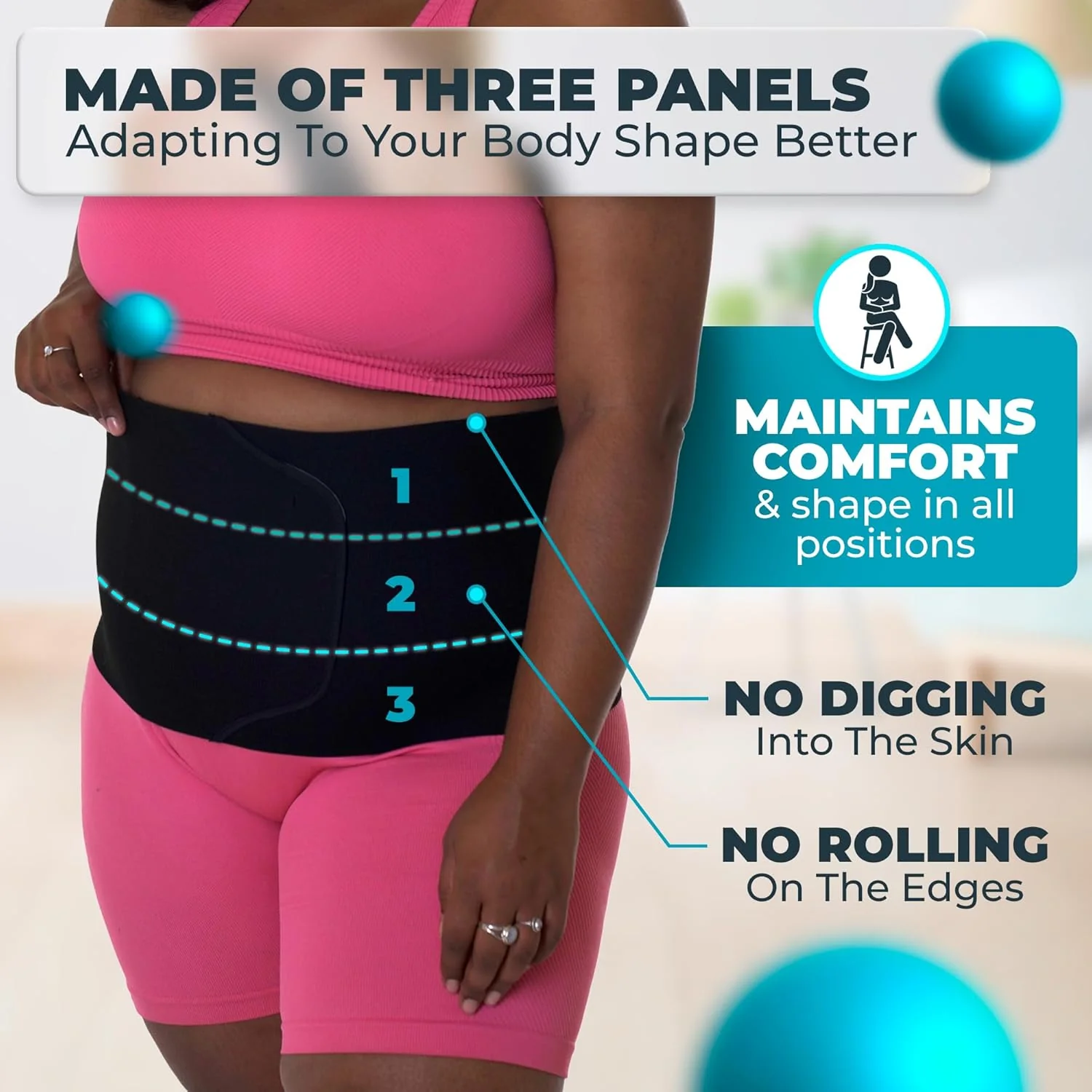 Plus Size 9 Inch Abdominal Binder - Image 6