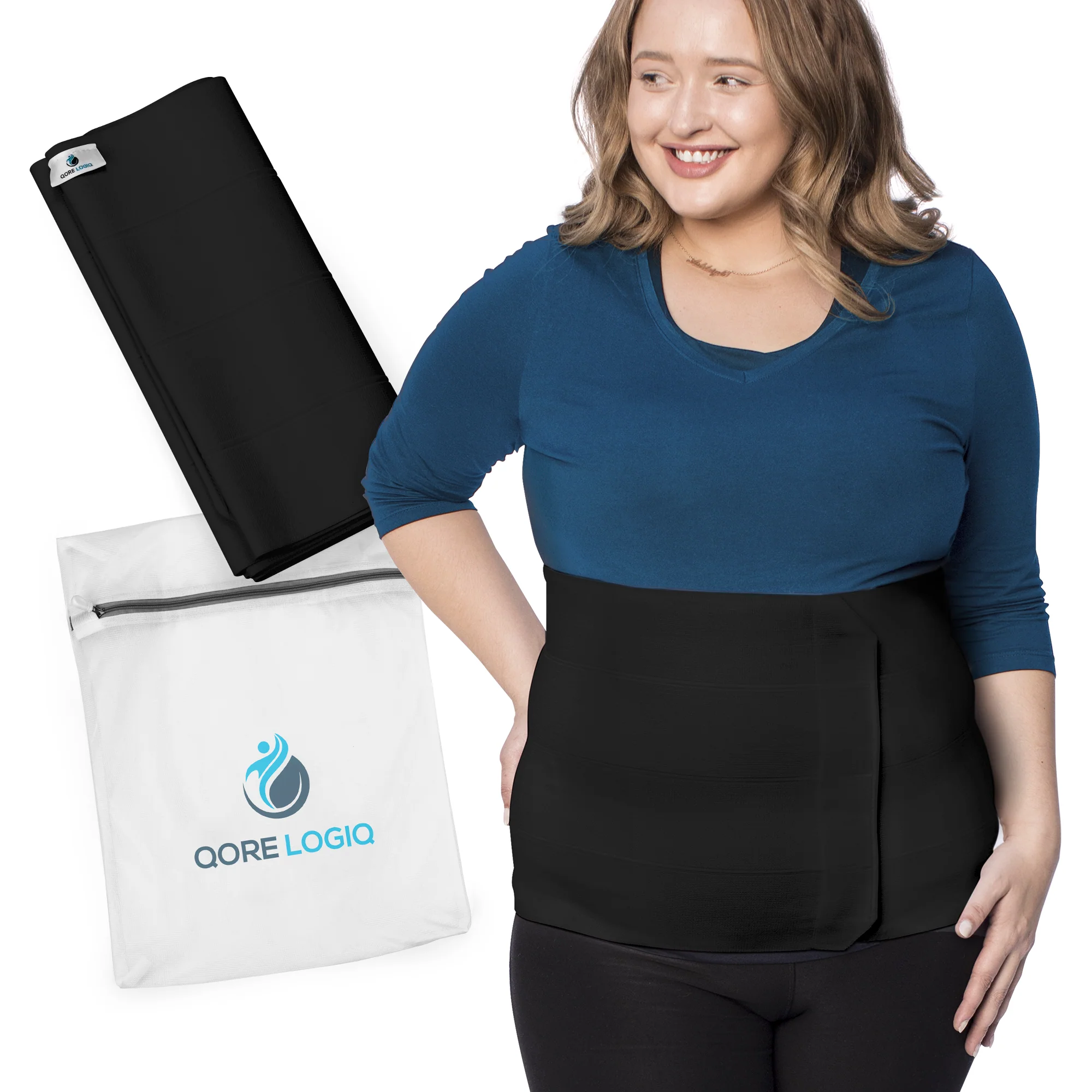Plus Size 12 Inch Abdominal Binder - Image 8